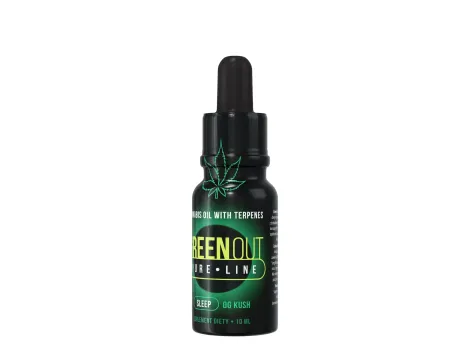 Olejek konopny Green Out® Pure mini, O.G. Kush 10ml